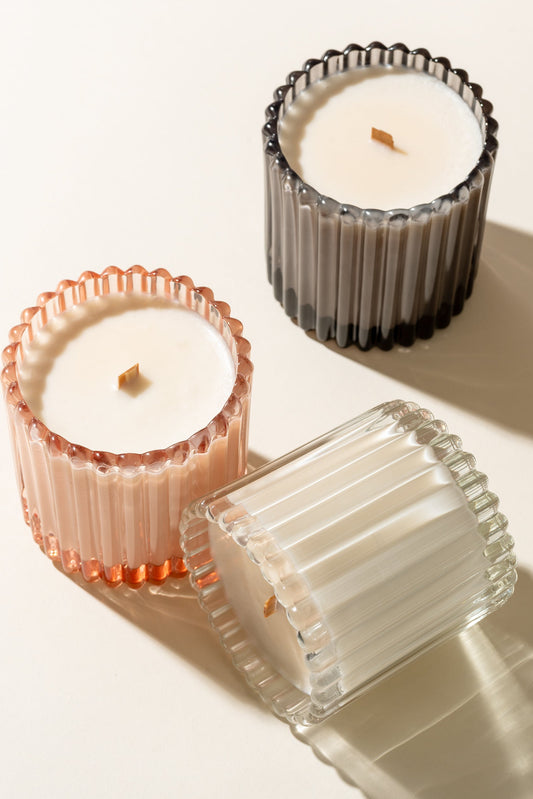 8oz Aurora Ribbed Vessels