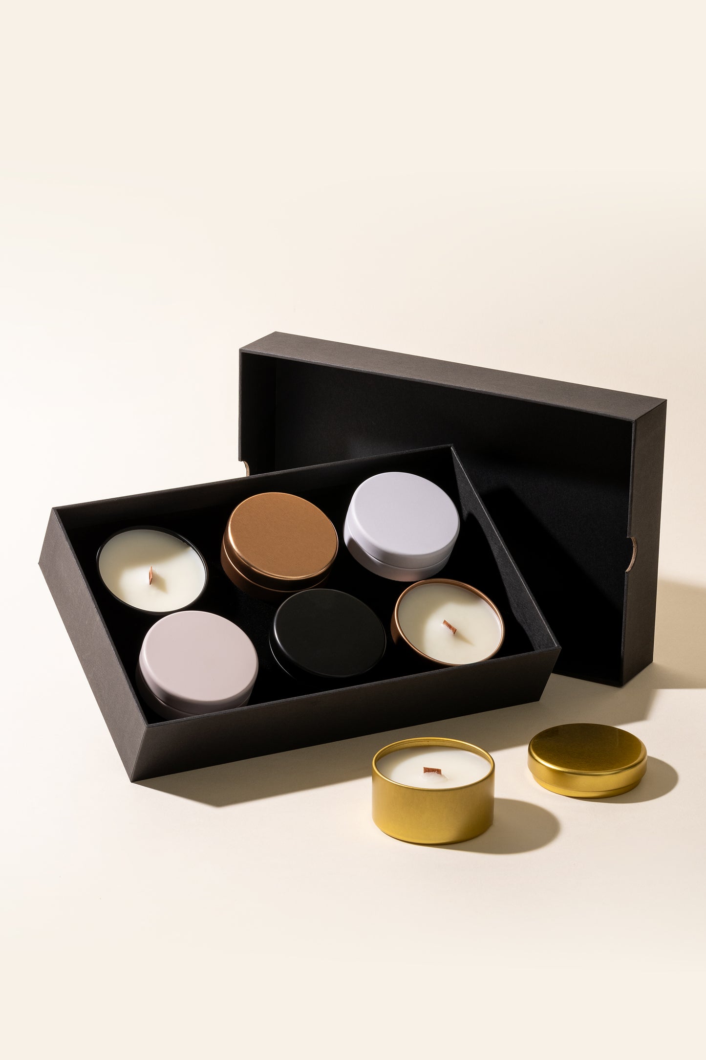 2.5oz Vogue Linen Textured Gift Box