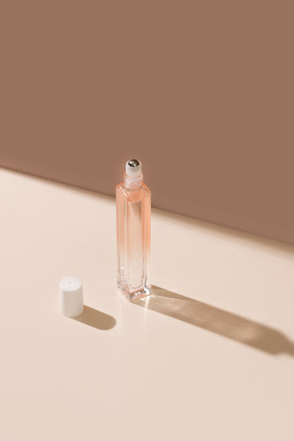 Elia Rose-Tinted Square Roll-On Bottle