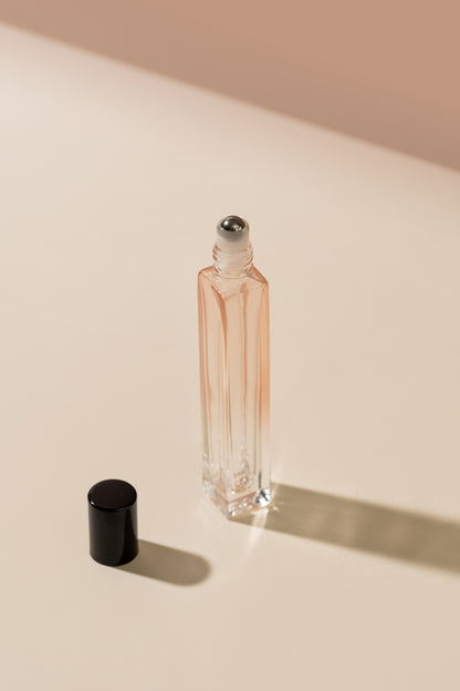 Elia Rose-Tinted Square Roll-On Bottle