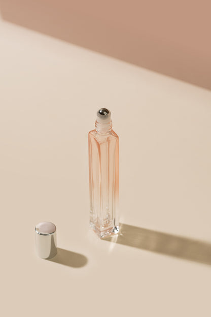 Elia Rose-Tinted Square Roll-On Bottle